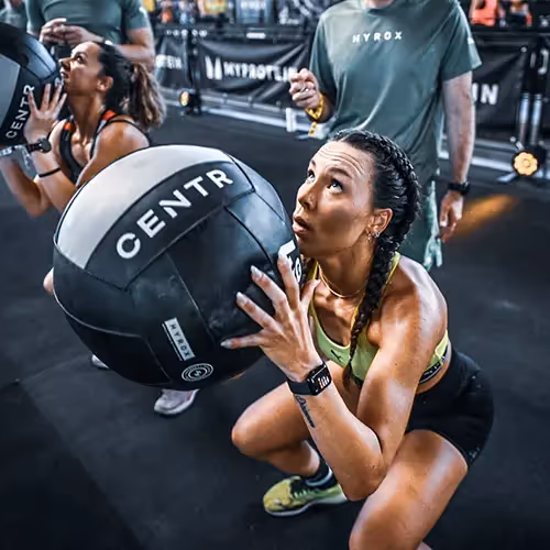 height hyrox wall ball