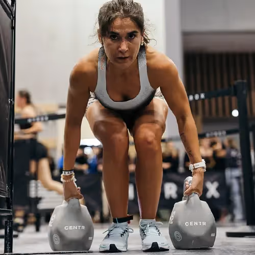 hyrox farmers carry women