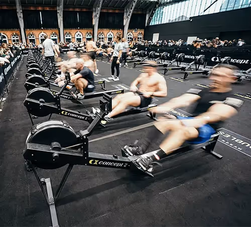 how to train row for hyrox