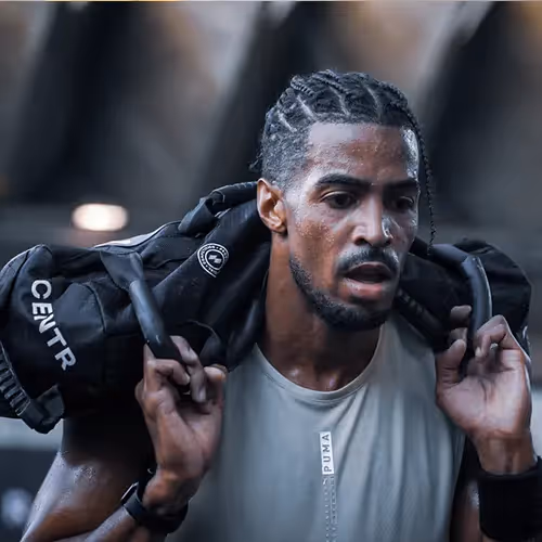 sandbag lunges weight HYROX