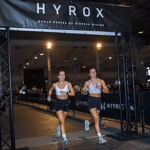 running test for HYROX