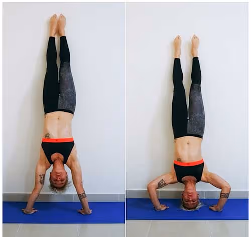 how to do hand stand push up