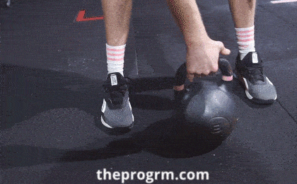kettlebell clean