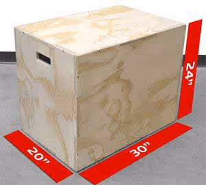 box jump measurements
