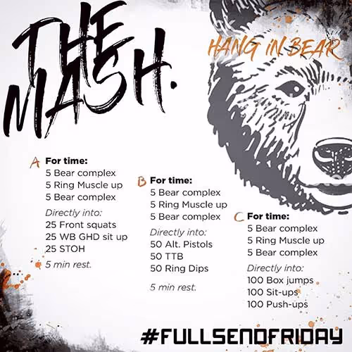 crossfit endurance wod