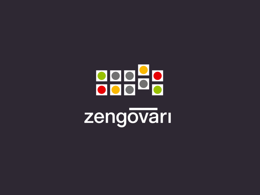 A Zengővári dinamikus logójának animációja