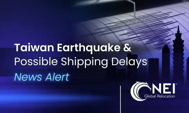 Taiwan Earthquake & Possible Shipping Delays