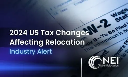 Industry Alert: 2024 US Tax Changes Affecting Relocation