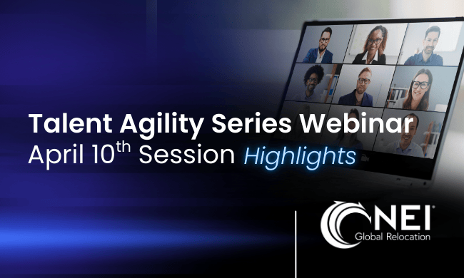 Highlights of NEI's April 10th Webinar Series