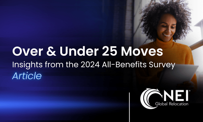 2024 international All-Benefits Survey | Over & Under 25 Moves Per Year Edition