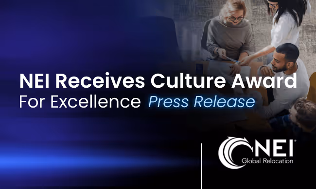 NEI Awarded Business Excellence in Culture Award