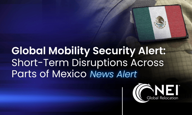 Global Mobility Security Alert: Short-Term Disruptions Across Parts of Mexico