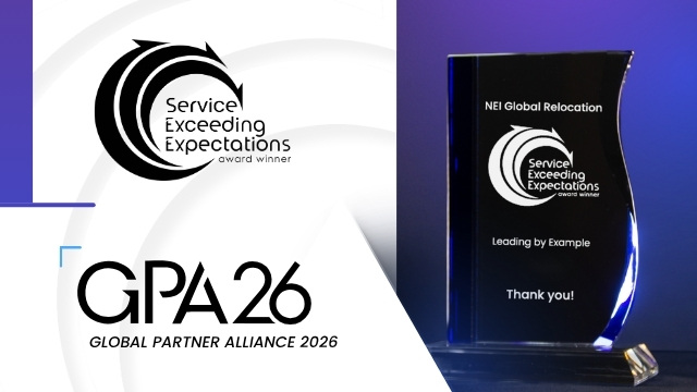 NEI Global Relocation Honors Outstanding 2026 Service Partners with Service Exceeding Expectations Awards