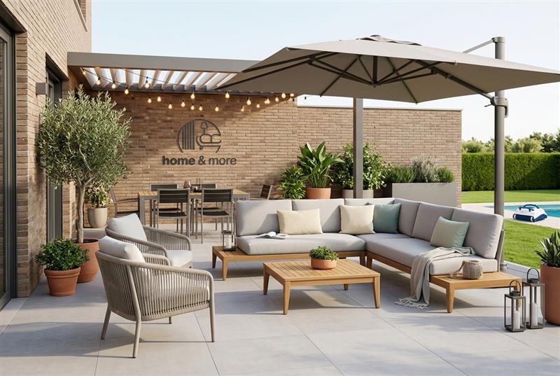 Muebles de terraza, conjunto muebles terraza, muebles de terraza metálicos