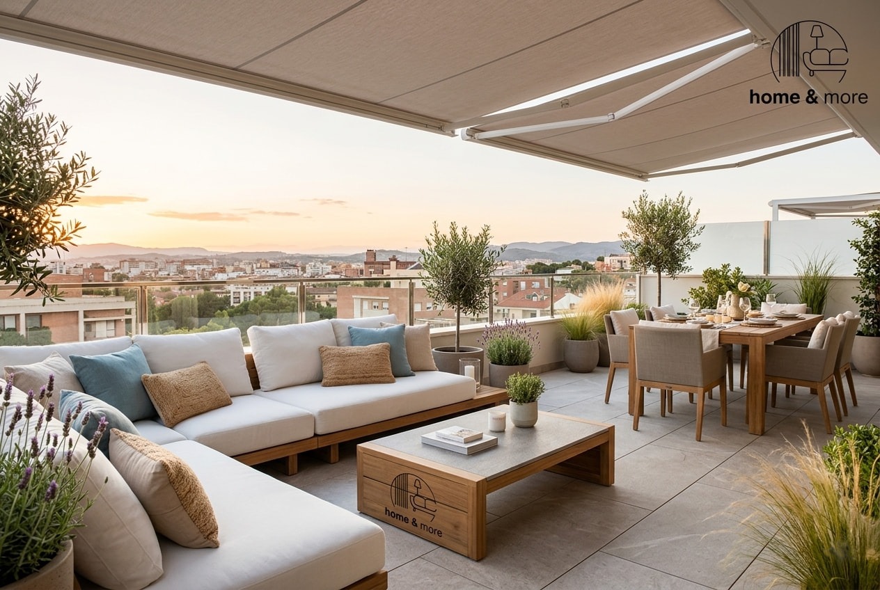 Muebles para terraza, muebles de terraza exterior, muebles de terraza económicos