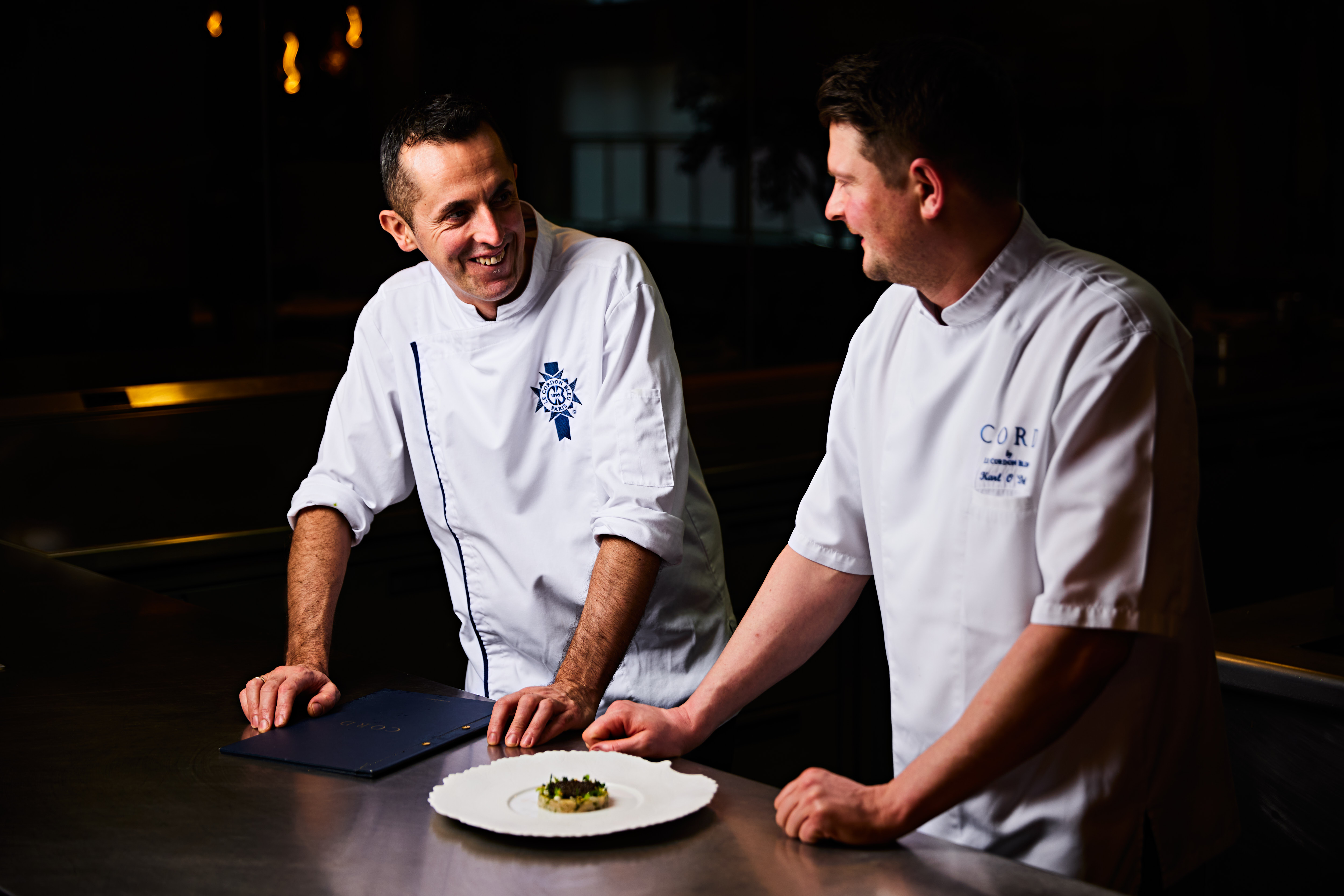 chefs working in the kitchen