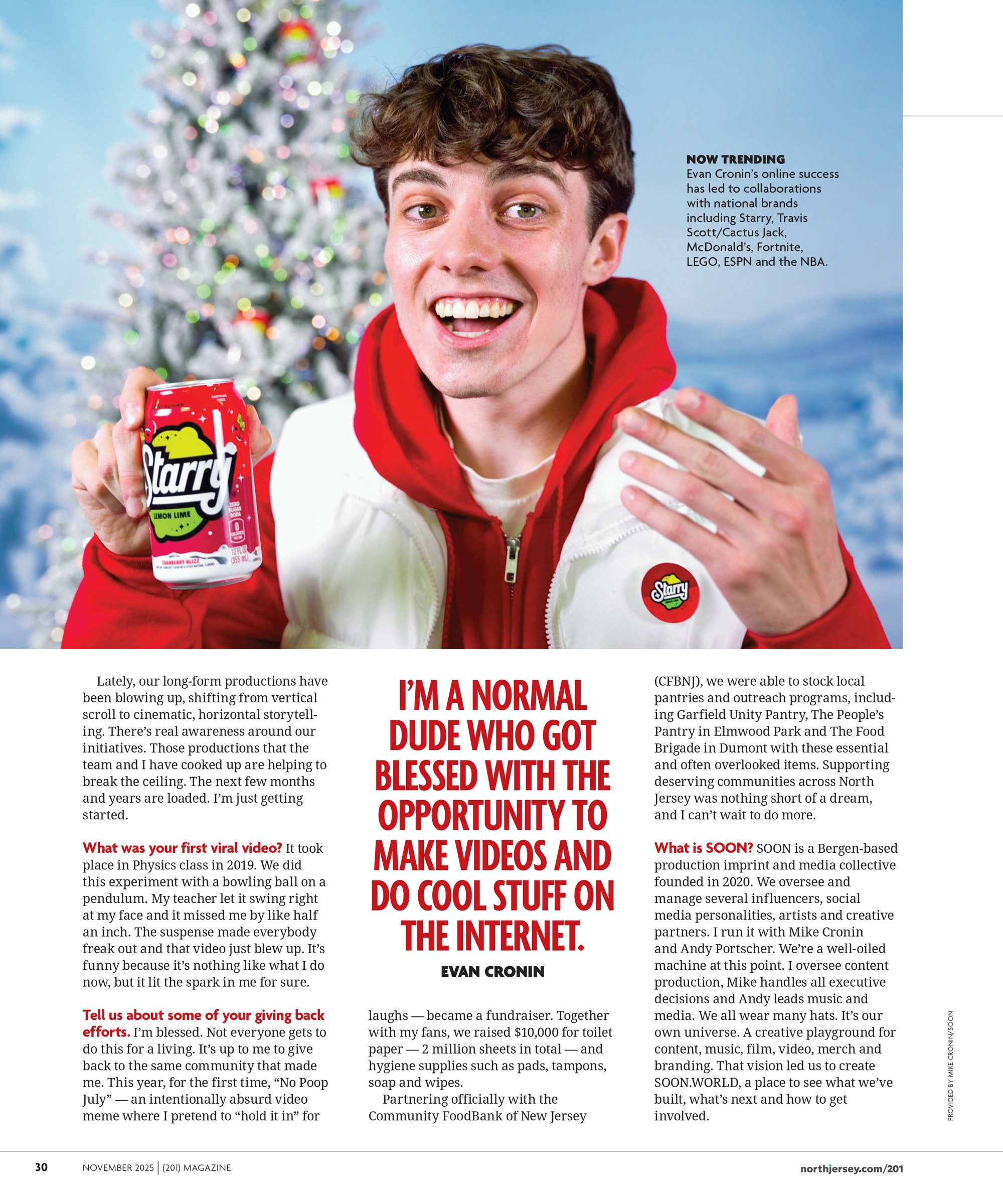 (201) Magazine feature spread page 30