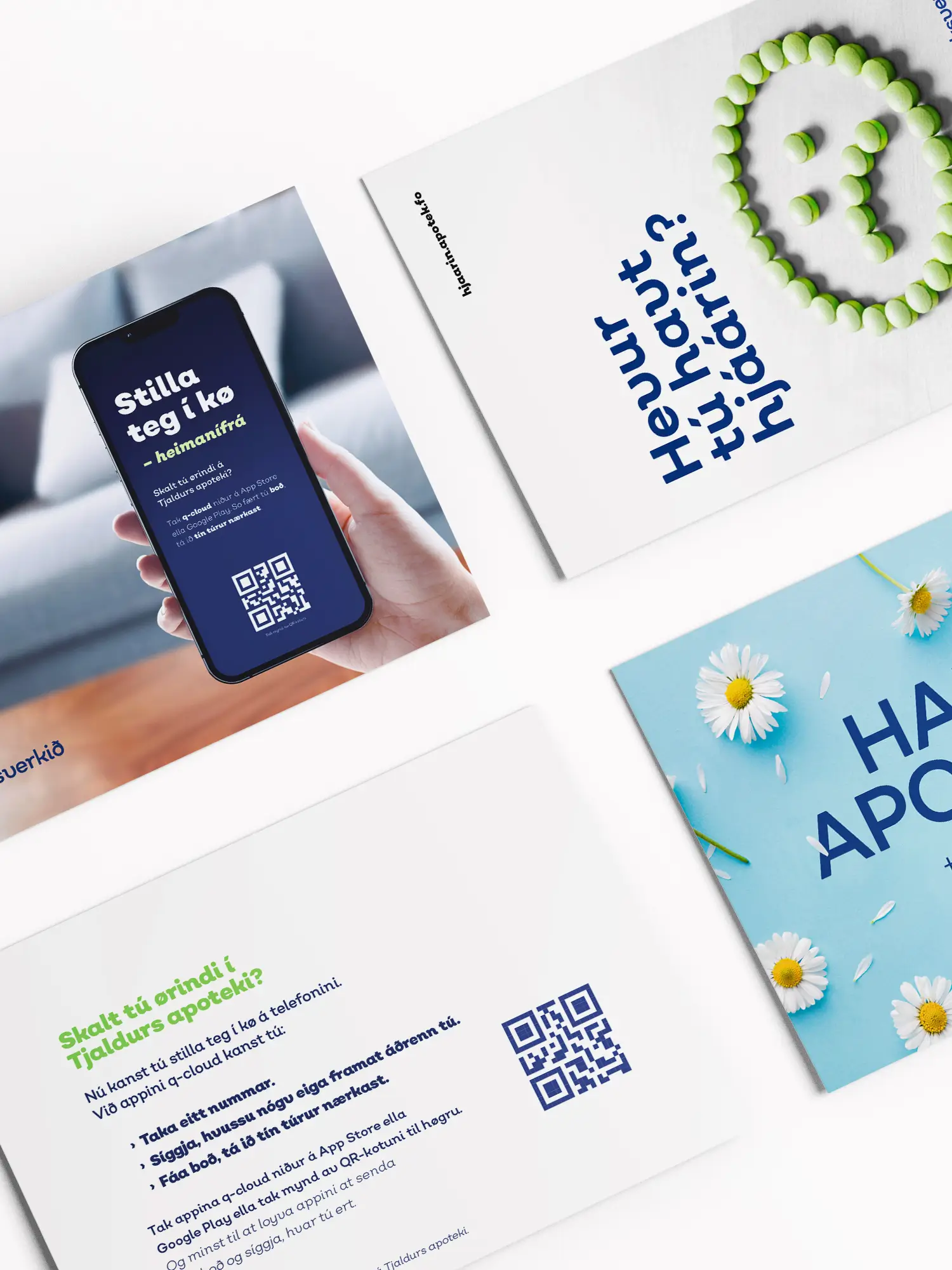 Faldarar við nýggja samleikanum