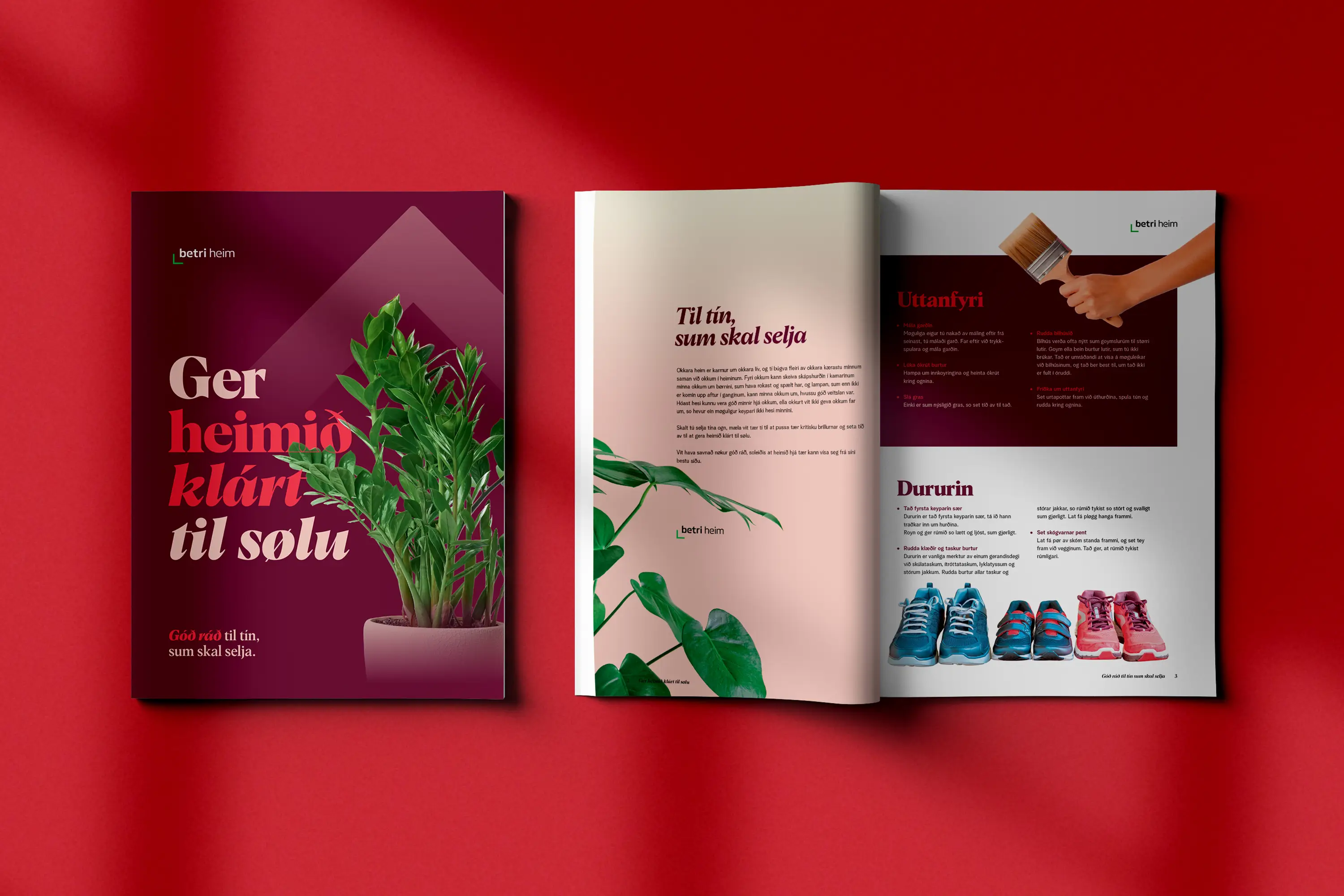 Snið dømi frá Betri Heim