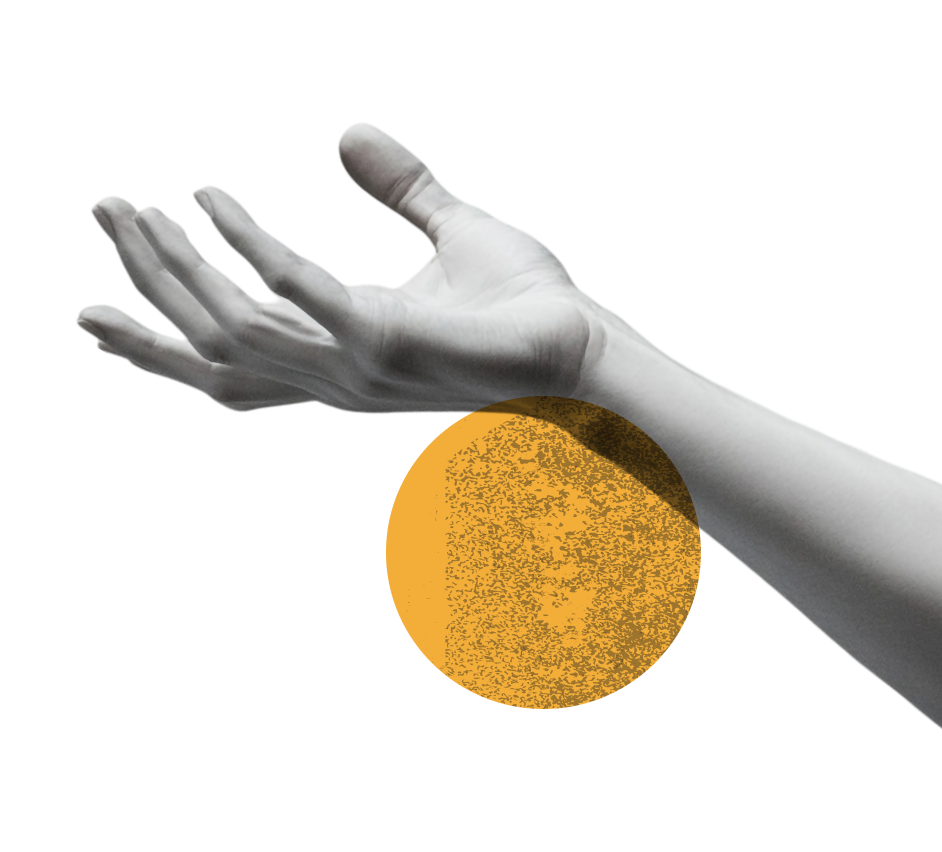 Sculpture hand