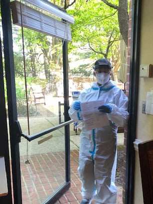 Medical Professional in PPE 