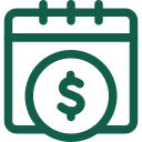 Yellow warning triangle with an exclamation mark inside.