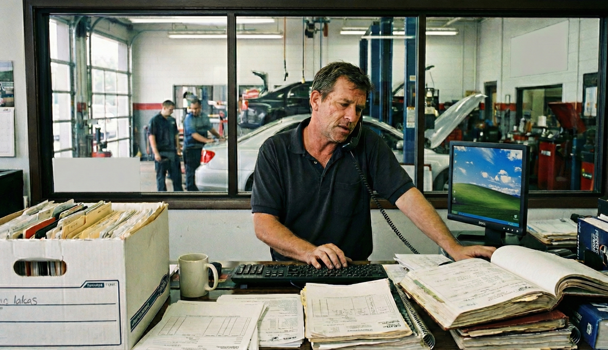 Home services sales call