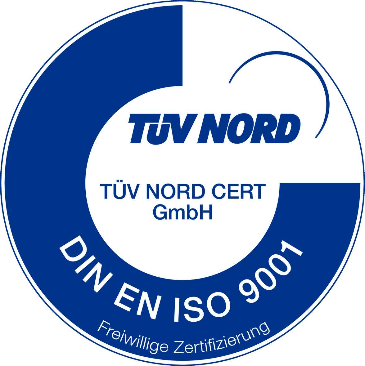 TÜV Nord Logo, Zertifikat DIN EN ISO 9001