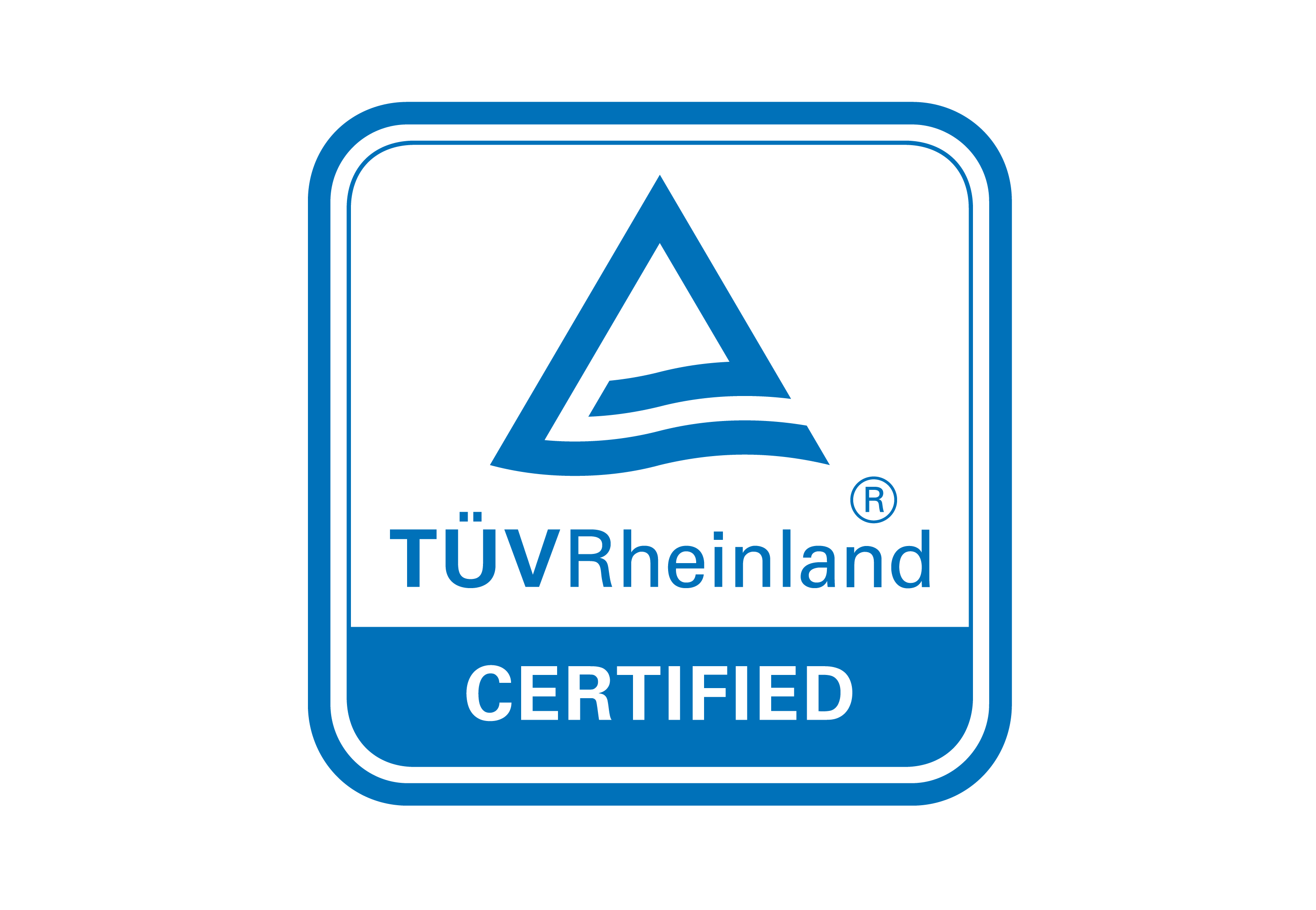 Certificado pela TUV Rheinland