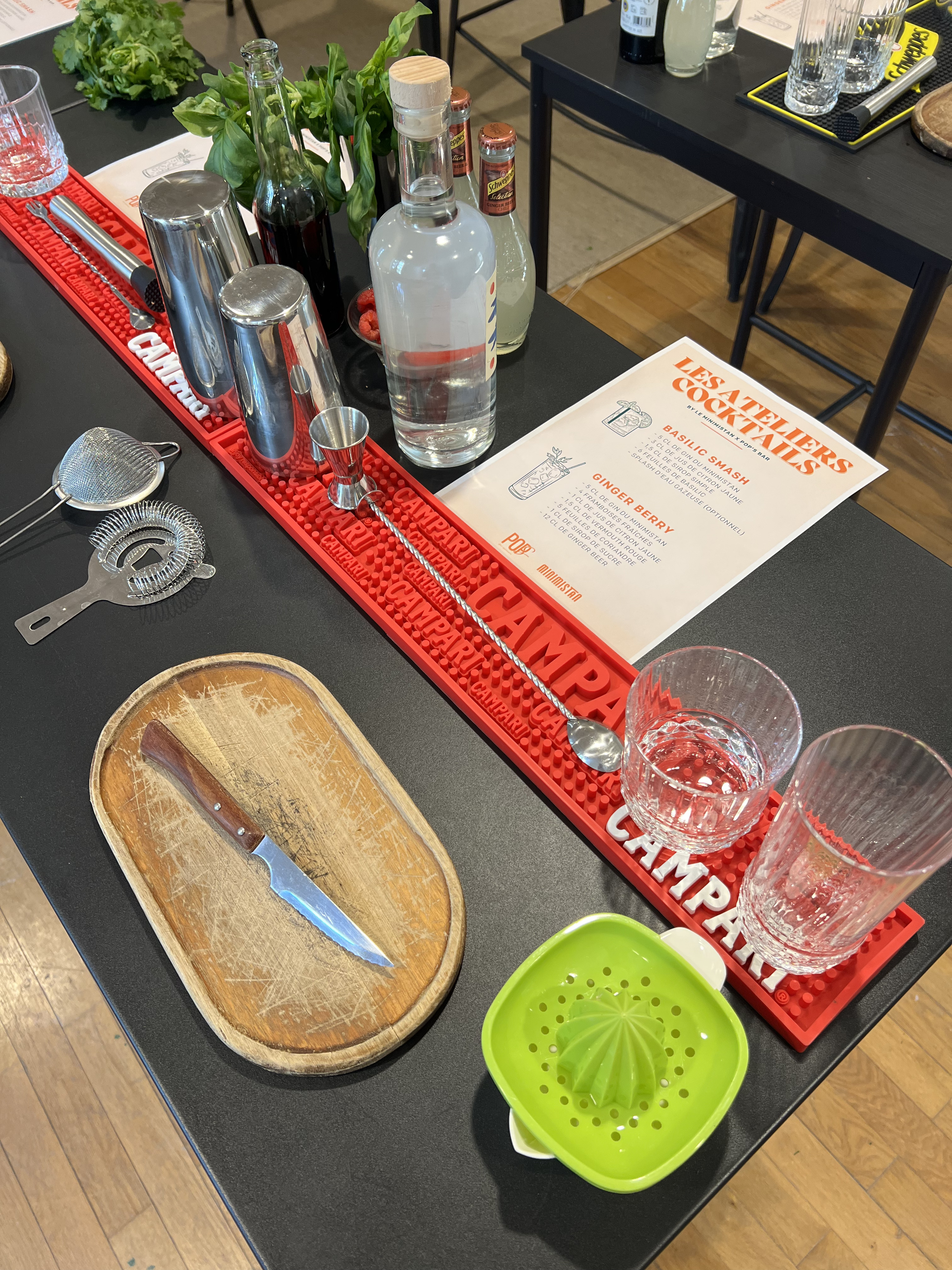 Atelier cocktail