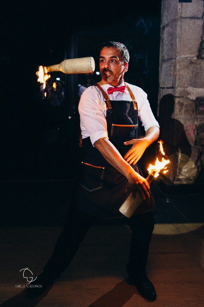animation flair bartending