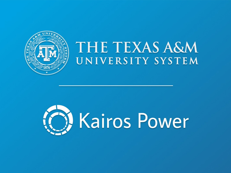 Kairos Power to Explore Commercial Plant Siting Opportunity at Texas A&M-RELLIS Campus