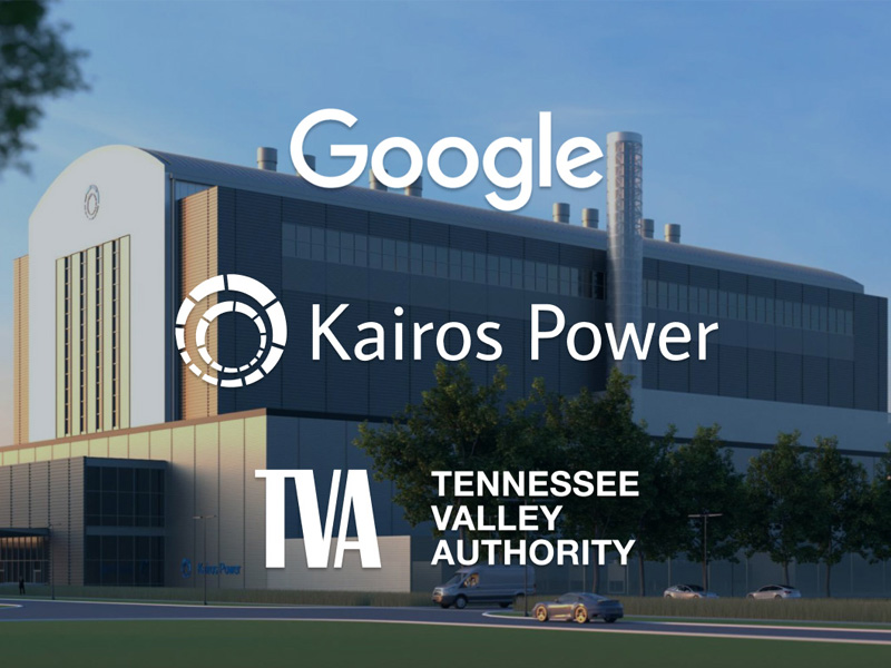 Google, Kairos Power, TVA Collaborate to Meet America’s Growing Energy Needs
