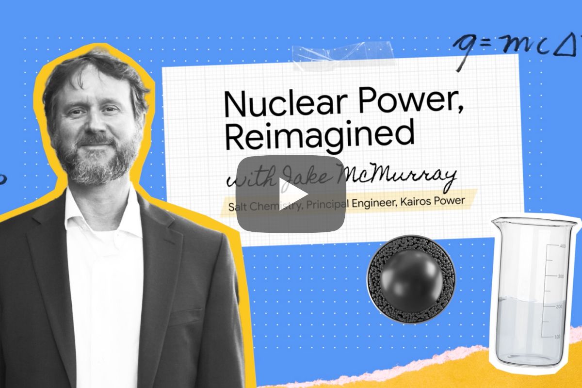 How does Kairos Power's nuclear reactor work?