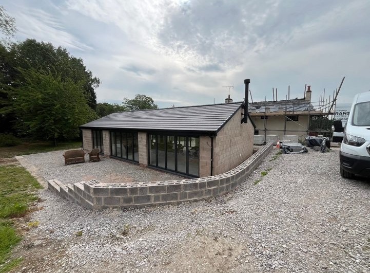 [background image] image of truck depot (for a trucking company)