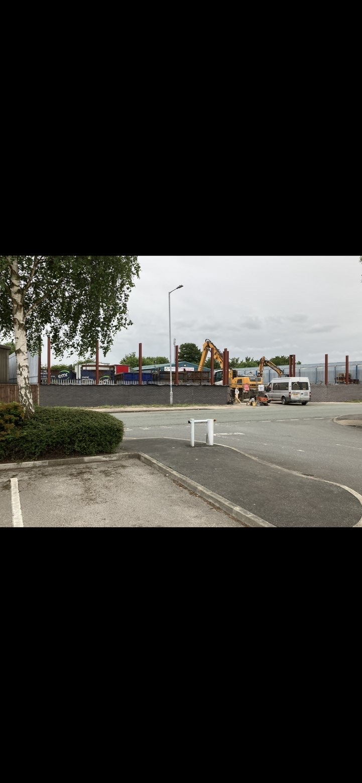 image of a courier handing a package