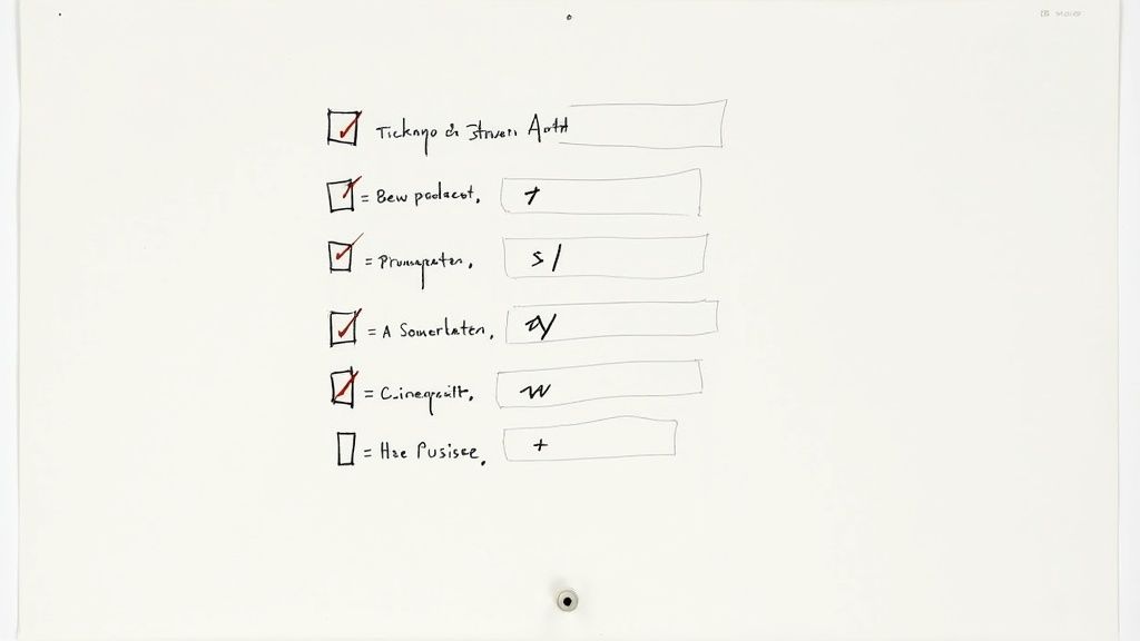 A person looking at a laptop with a question mark icon overlayed, representing FAQs.