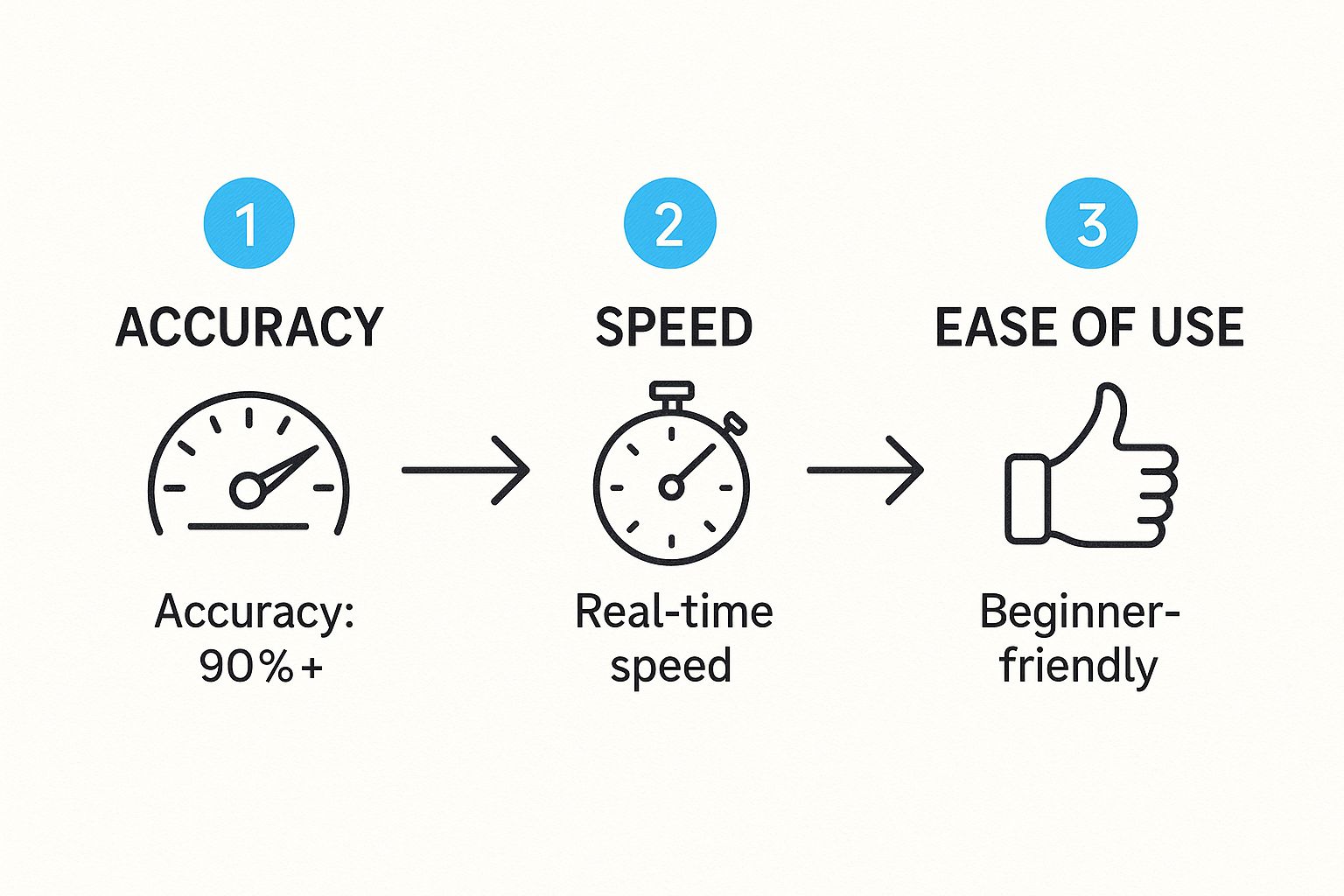 Infographic about convert video to text free