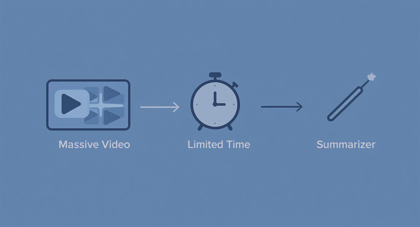 Infographic about video summarizer
