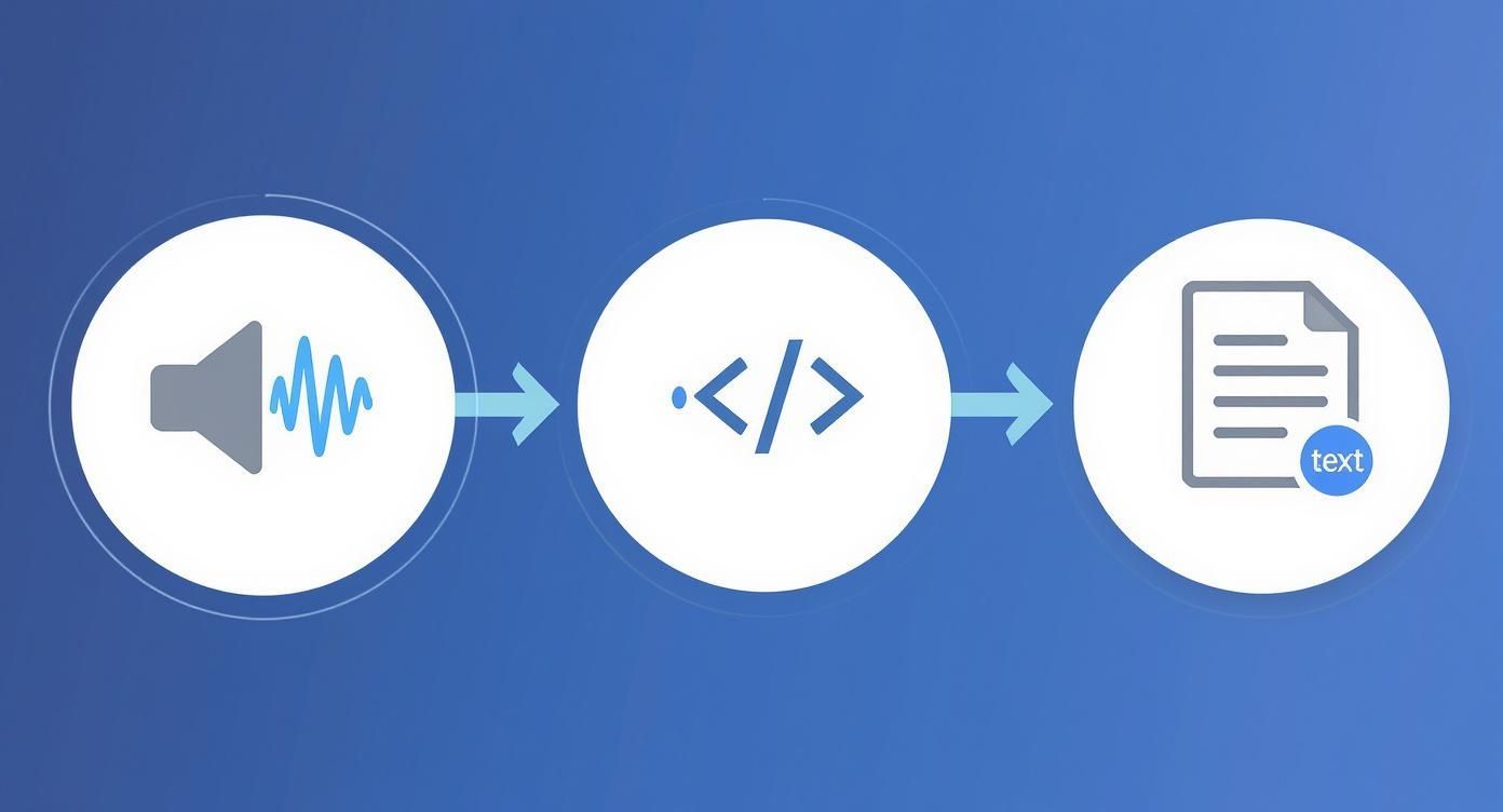 Infographic about voice to text