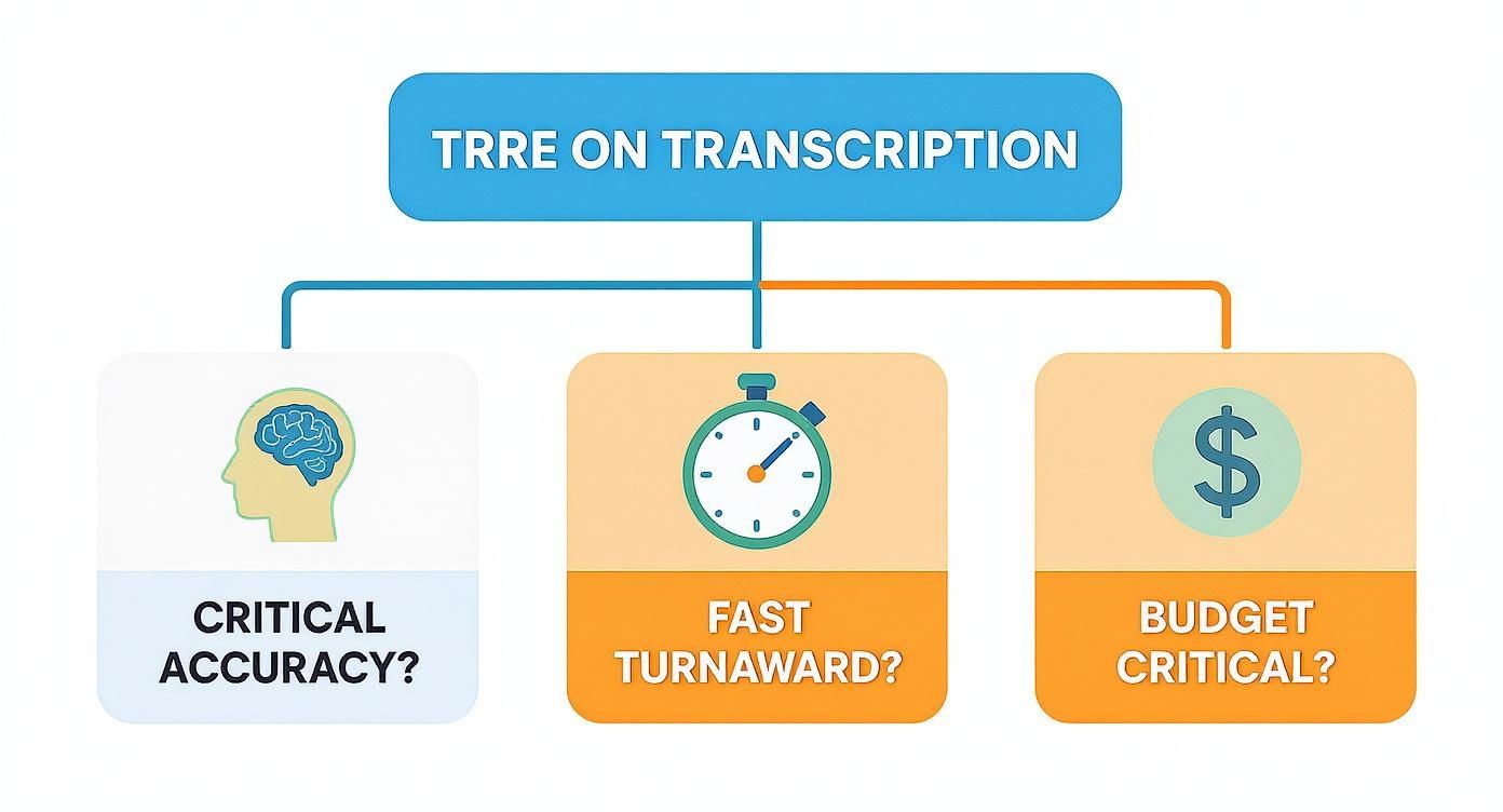 Infographic about cost of transcription services