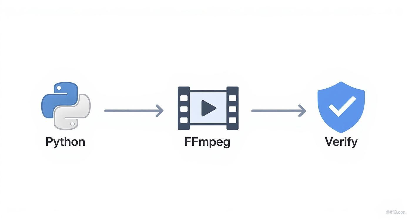 Infographic about video to text converter