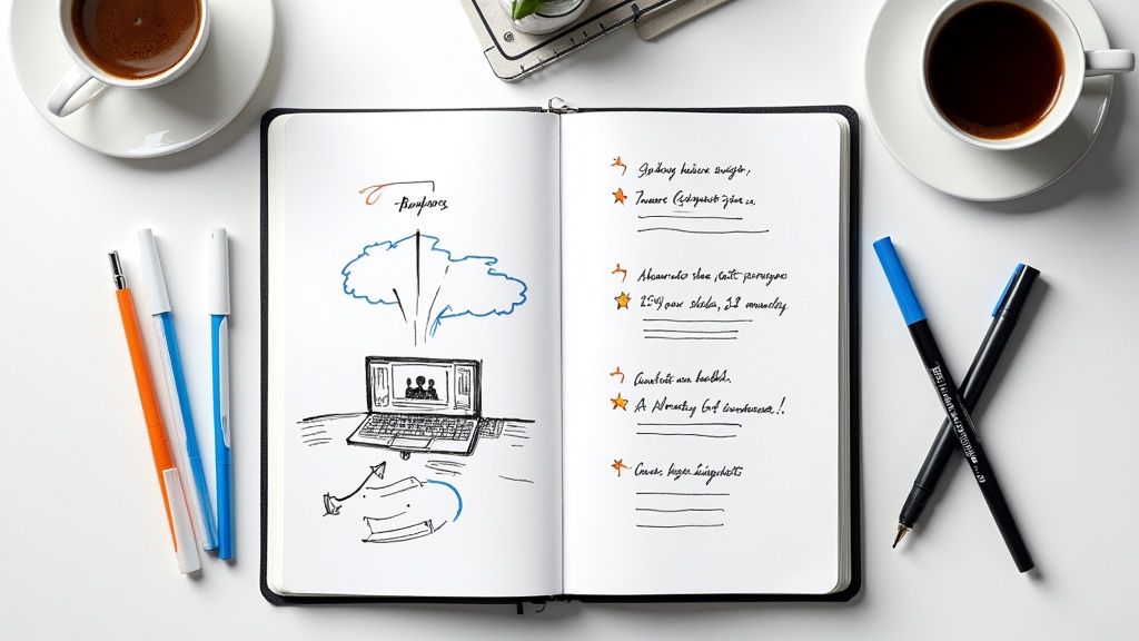 How to Use Notes for an Interview to Boost Confidence & Impress