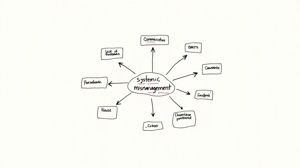 A person using a laptop with data visualizations on the screen, representing the use of modern tools for interview data analysis.