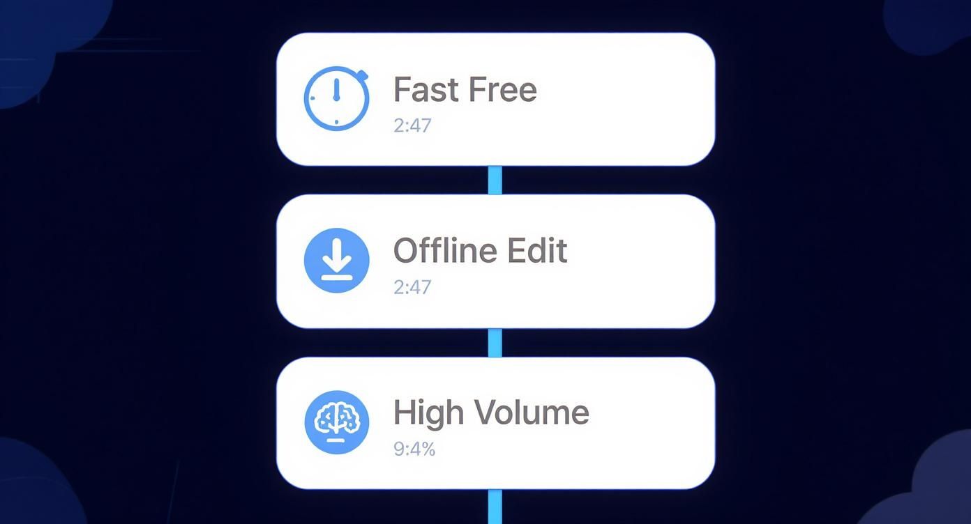 Infographic about get transcript of youtube video