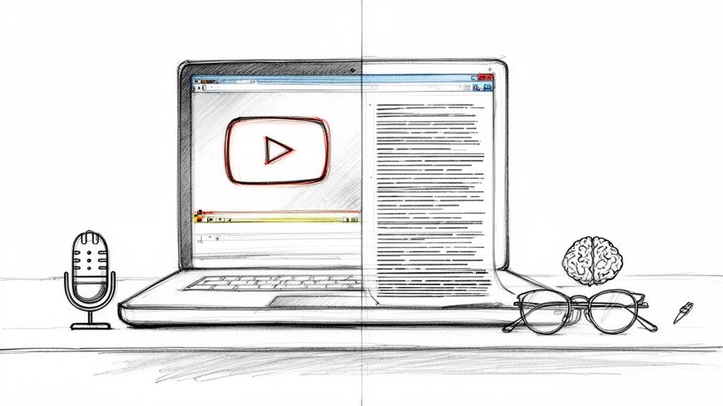A Complete Guide on How to Transcribe YouTube Videos to Text