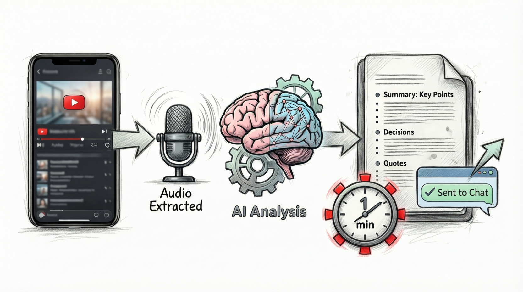 Экономим время: как получить краткое содержание видео за минуту