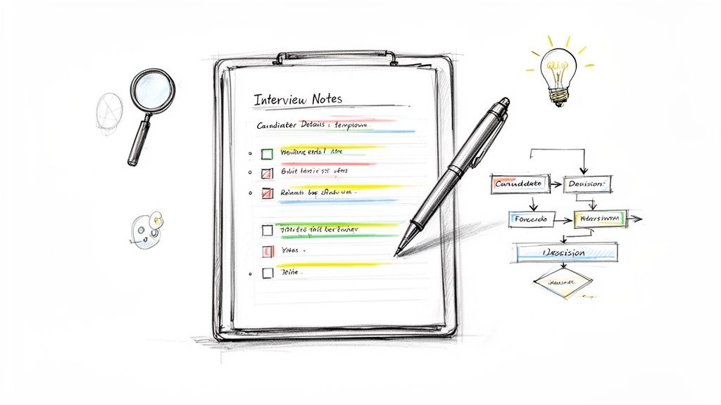 A Smarter Interview Notes Template to Hire Top Talent