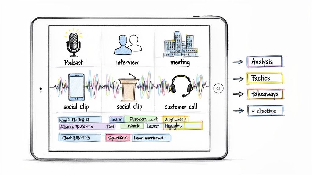 7 Essential Conversation Transcription Example Formats to Use