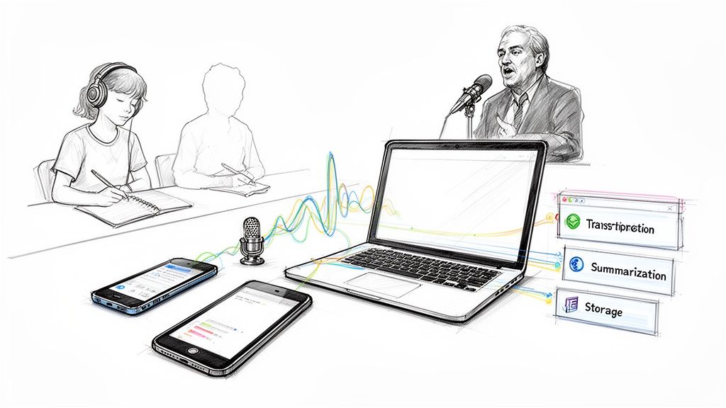 Apps for recording lectures: Top tools for students and professors